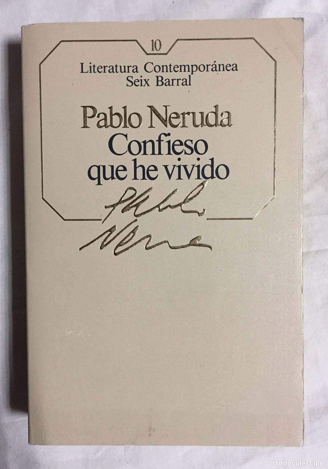 Libros: CONFIESO QUE HE VIVIDO. Memorias - Foto 1