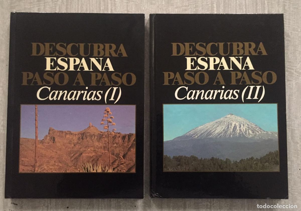 Libros: DESCUBRA ESPA&Ntilde;A PASO A PASO. Canarias (2 Tomos) - Foto 1