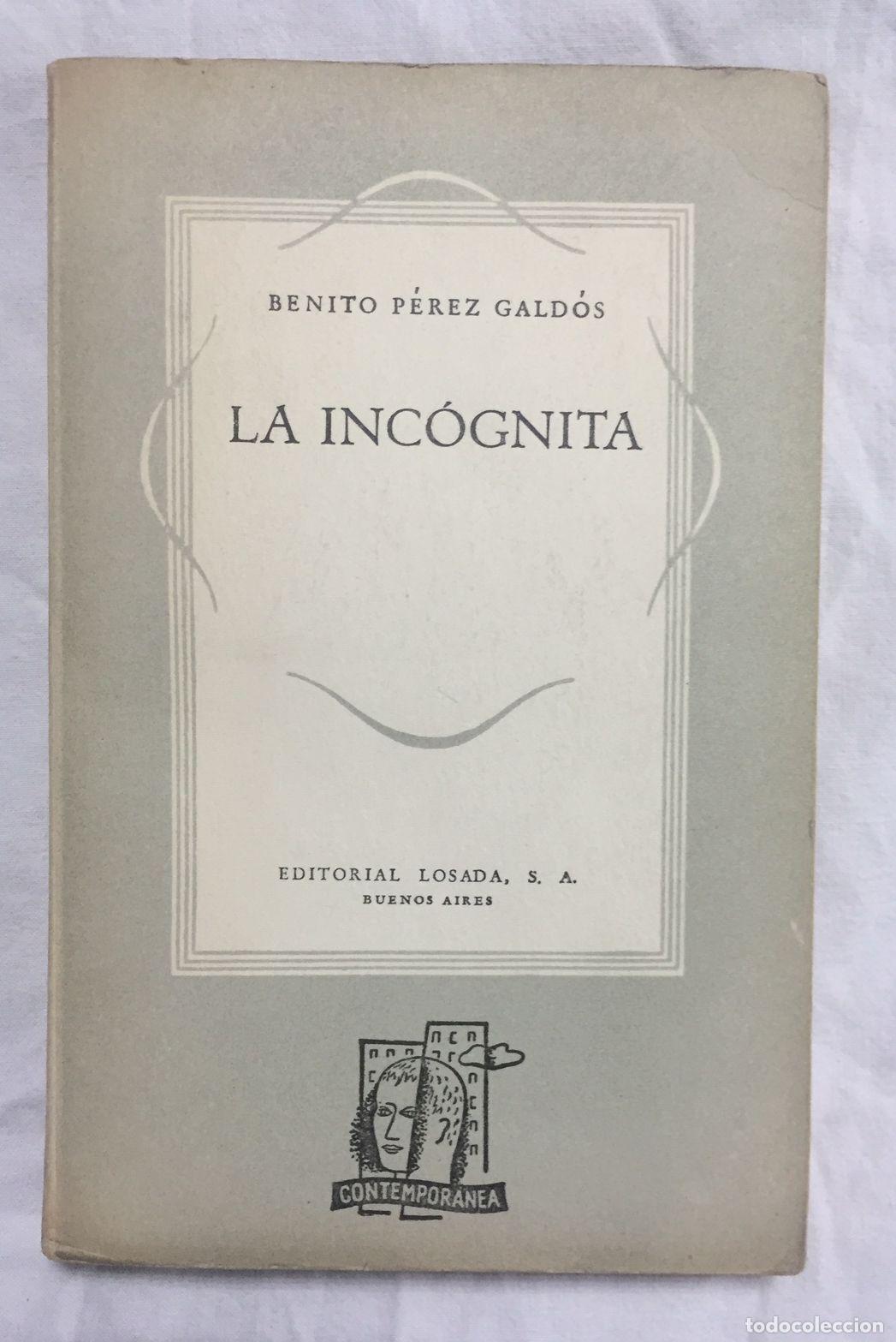 Libros: LA INC&Oacute;GNITA - Foto 1