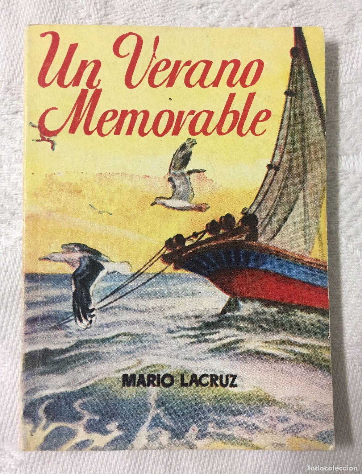 Libros: UN VERANO MEMORABLE. Portada de Coll - Foto 1