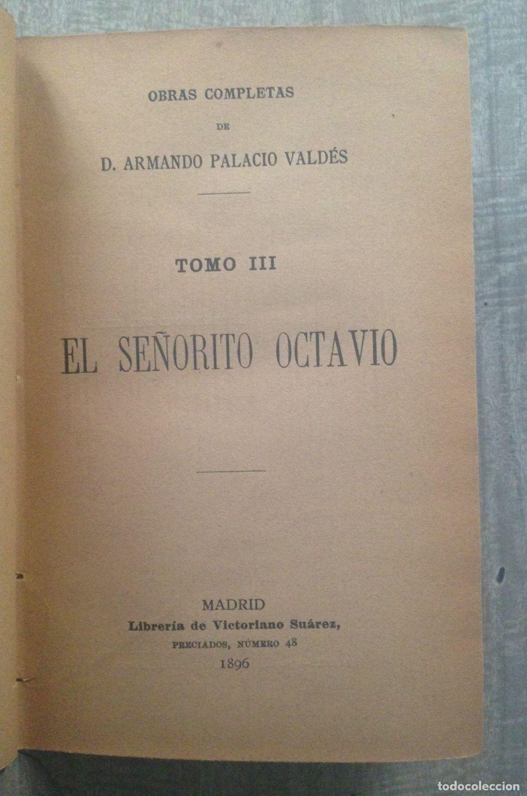Libros: EL SE&Ntilde;ORITO OCTAVIO. Obras Completas Tomo III - Foto 2