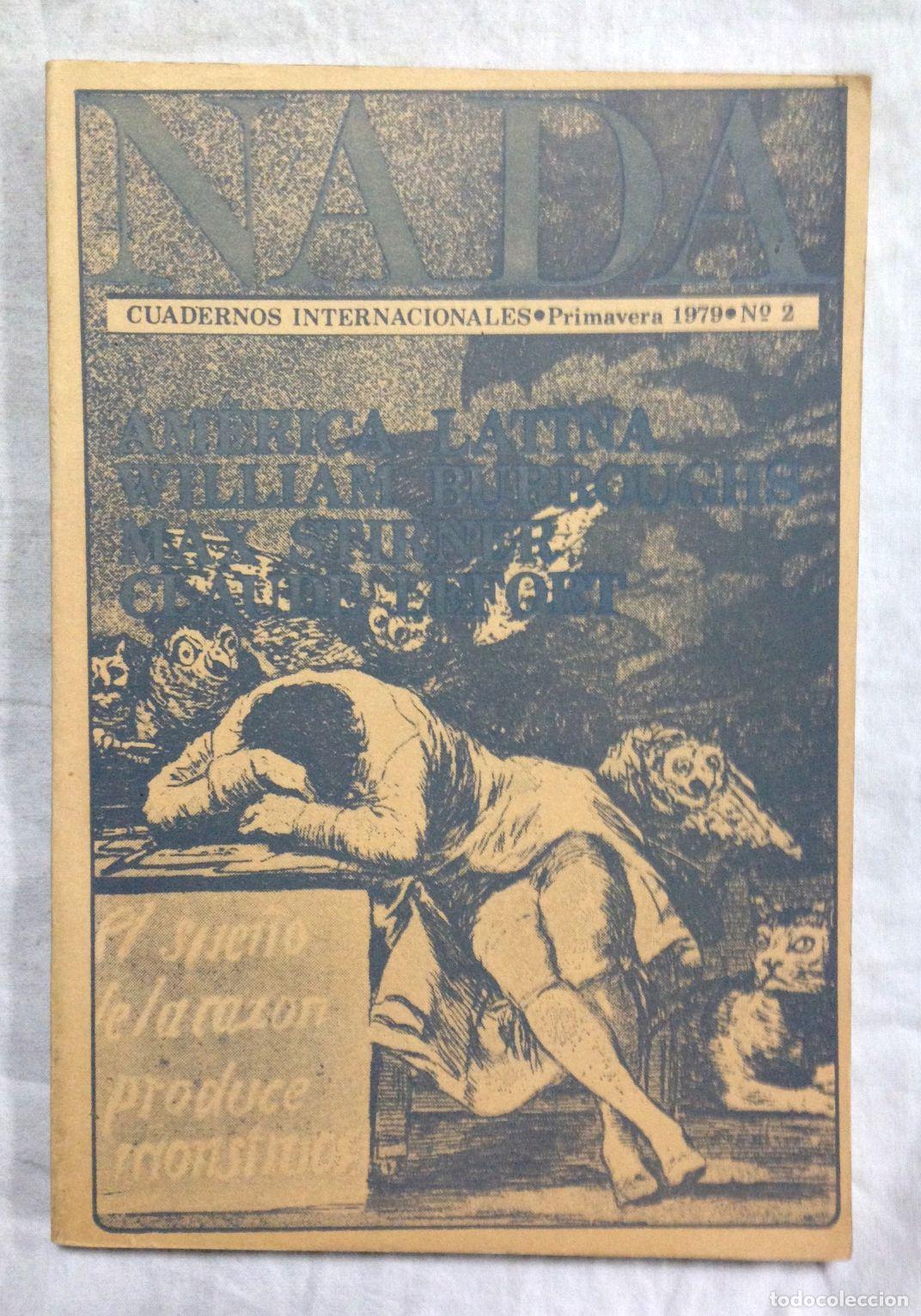 Libros: NADA. Cuadernos Internacionales. Primavera 1979, N&ordm; 2 - Foto 1