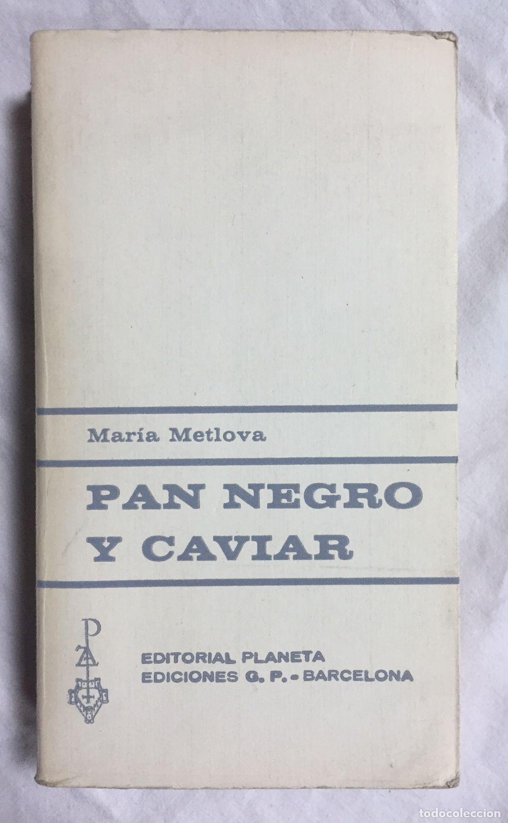 Libros: PAN NEGRO Y CAVIAR - Foto 1