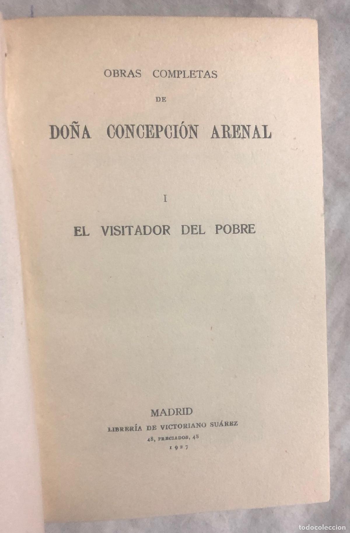 Libros: EL VISITADOR DEL POBRE. Obras Completas, Tomo I. - Foto 2