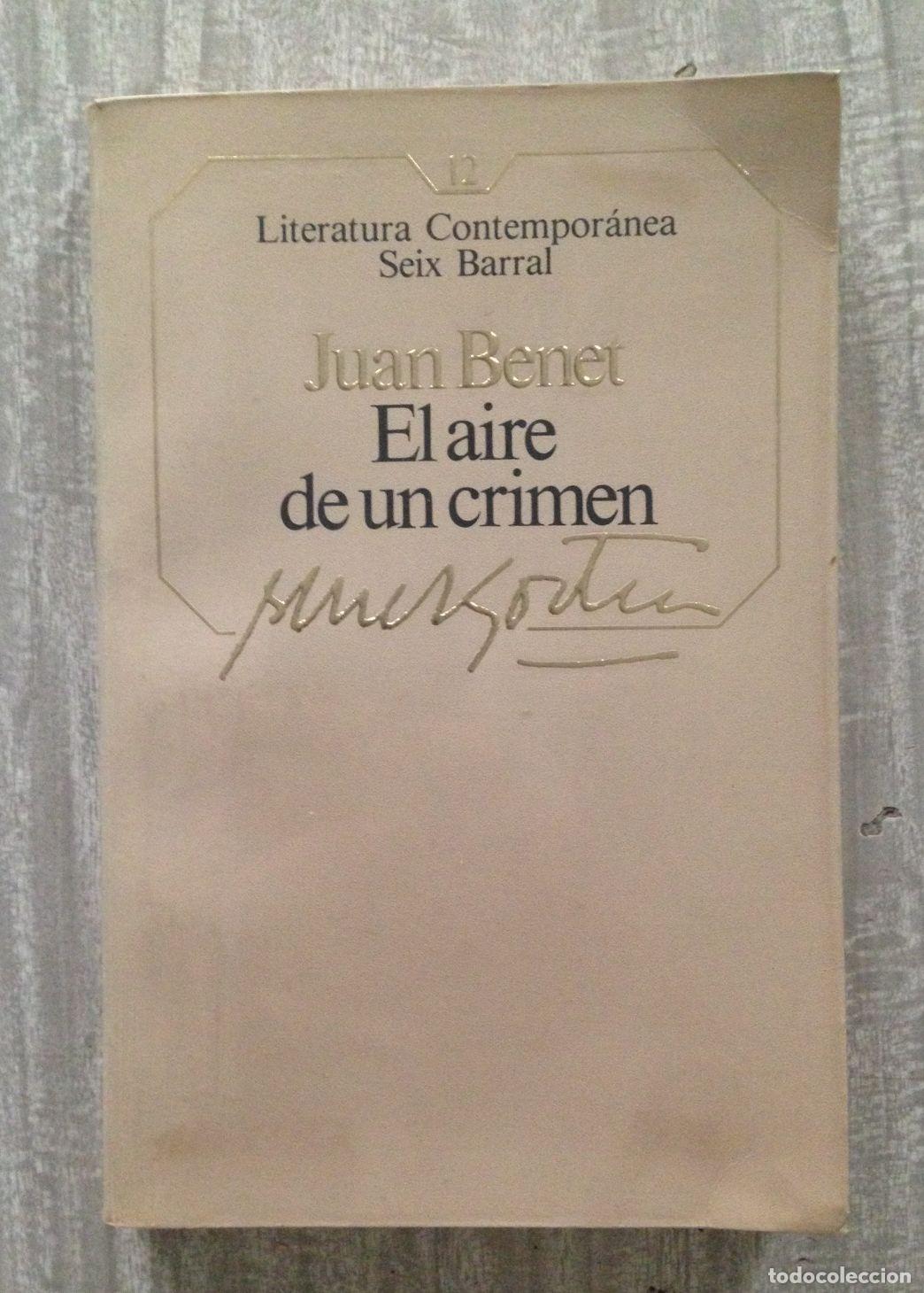 Libros: EL AIRE DE UN CRIMEN - Foto 1