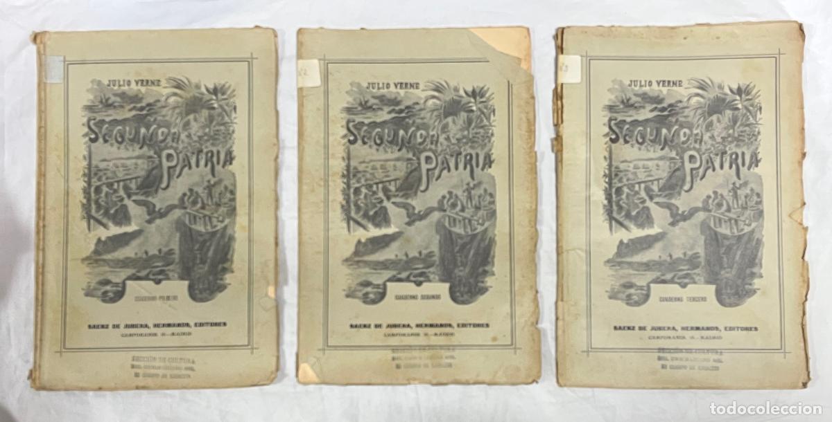 Libros: SEGUNDA PATRIA. 3 Cuadernos - Foto 1