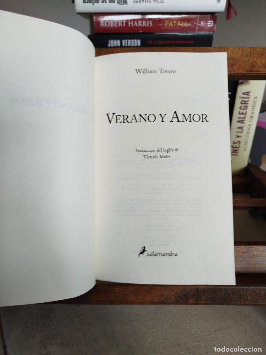 Libros: Verano y amor - Trevor, William. - Foto 3