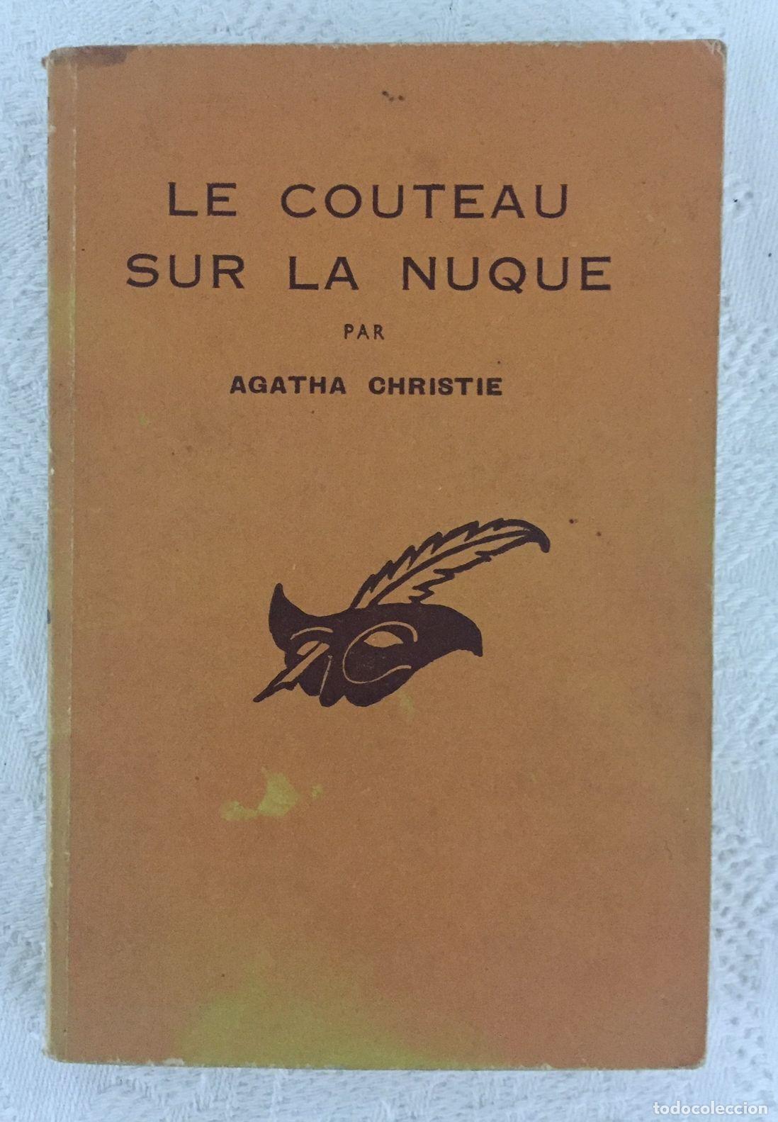 Libros: LE COUTEAU SUR LA NUQUE (Lord Edgware dies) - Foto 1