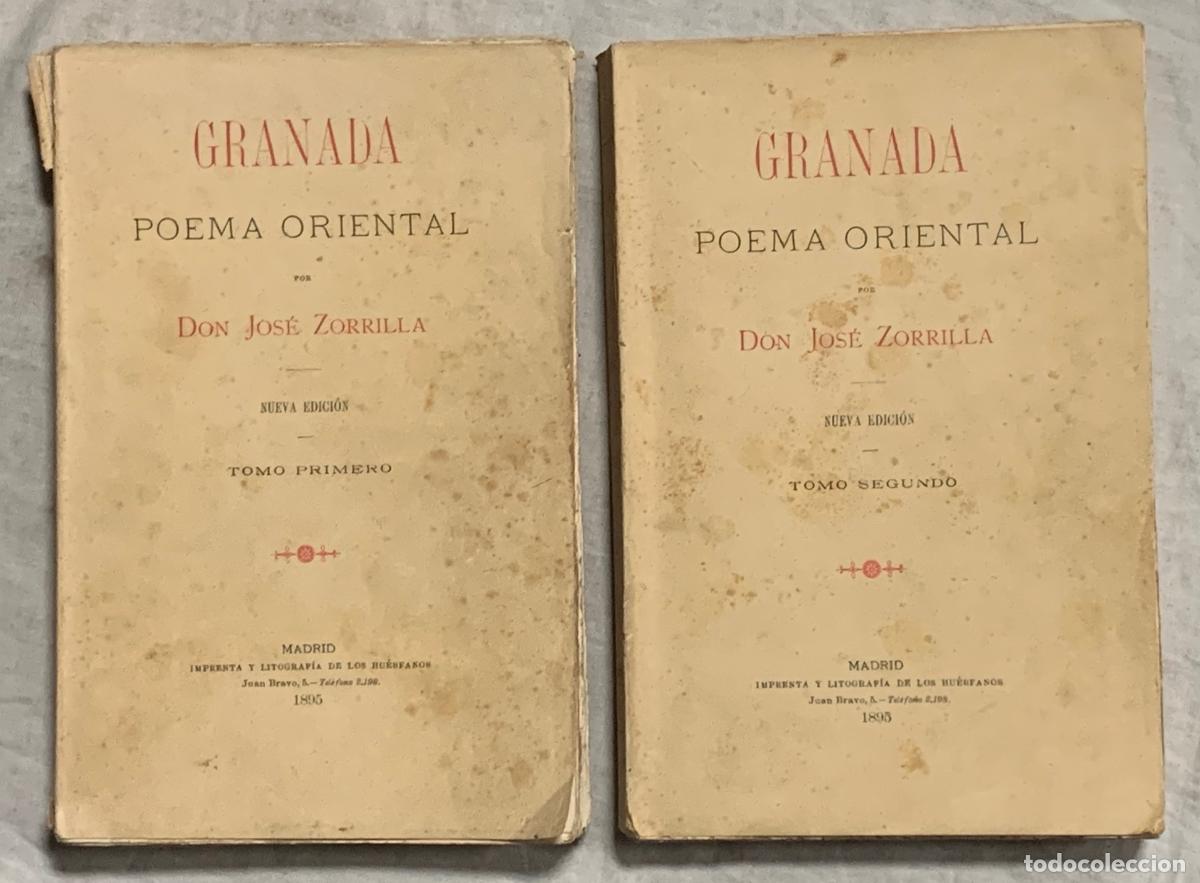 Libros: GRANADA. Poema oriental. 2 Tomos - Foto 1