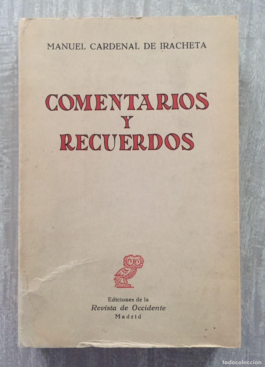 Libros: COMENTARIOS Y RECUERDOS - Foto 1
