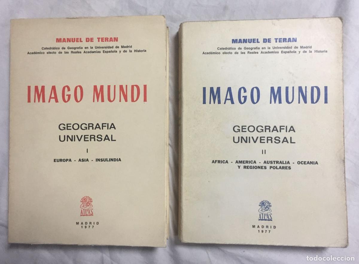 Libros: IMAGO MUNDI. Geograf&iacute;a Universal. II tomos - Foto 1