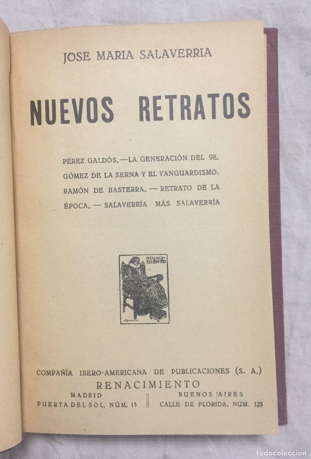 Libros: NUEVOS RETRATOS - Foto 2