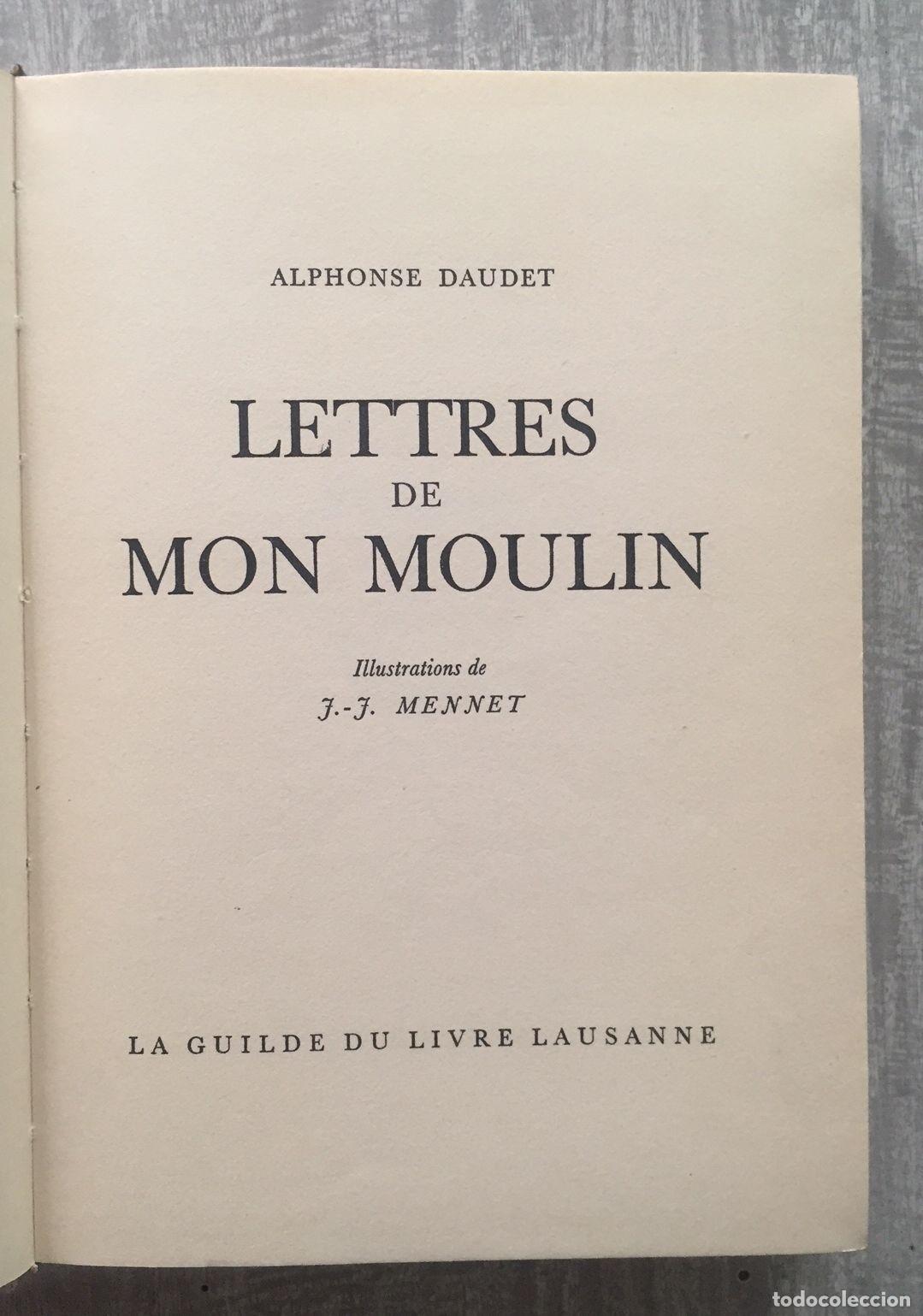 Libros: LETTRES DE MON MOULIN. Illustrations de J.J. Mennet - Foto 2