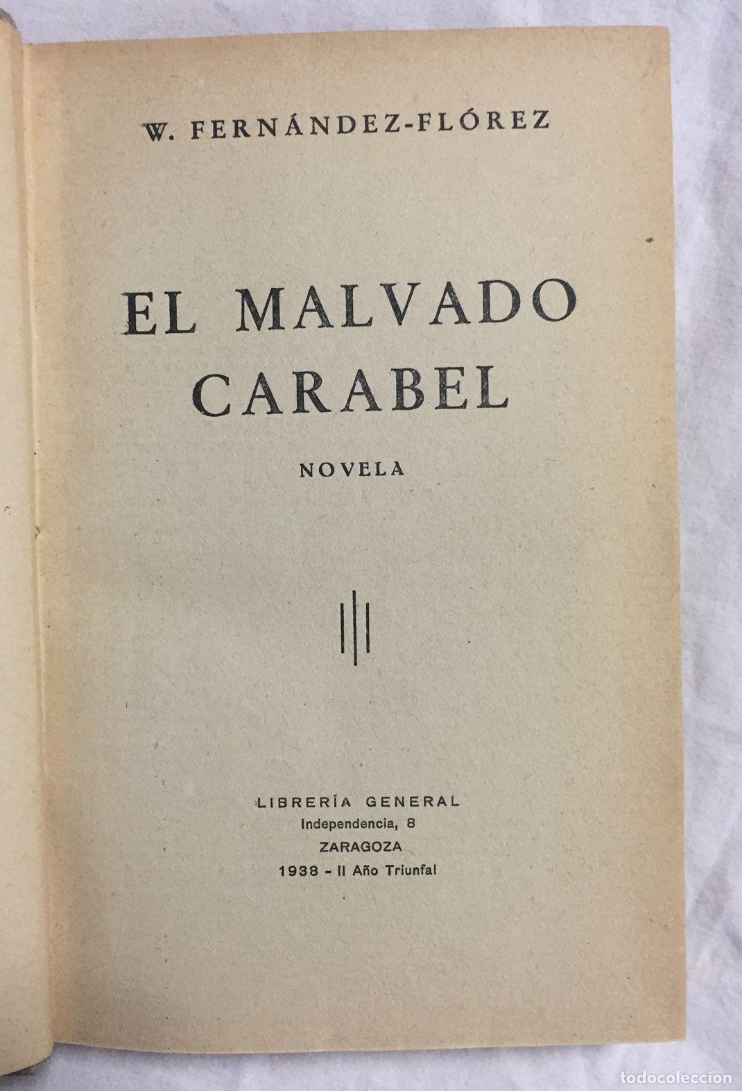 Libros: EL MALVADO CARABEL - Foto 2