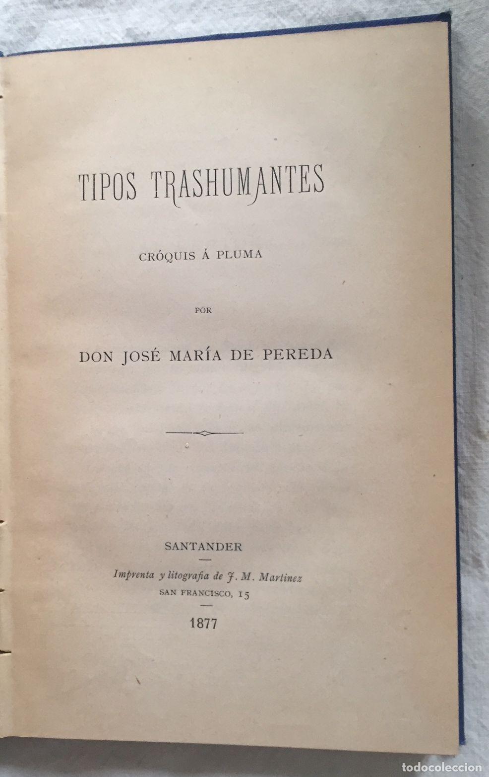 Libros: TIPOS TRASHUMANTES. Cr&oacute;quis &aacute; pluma - Foto 2