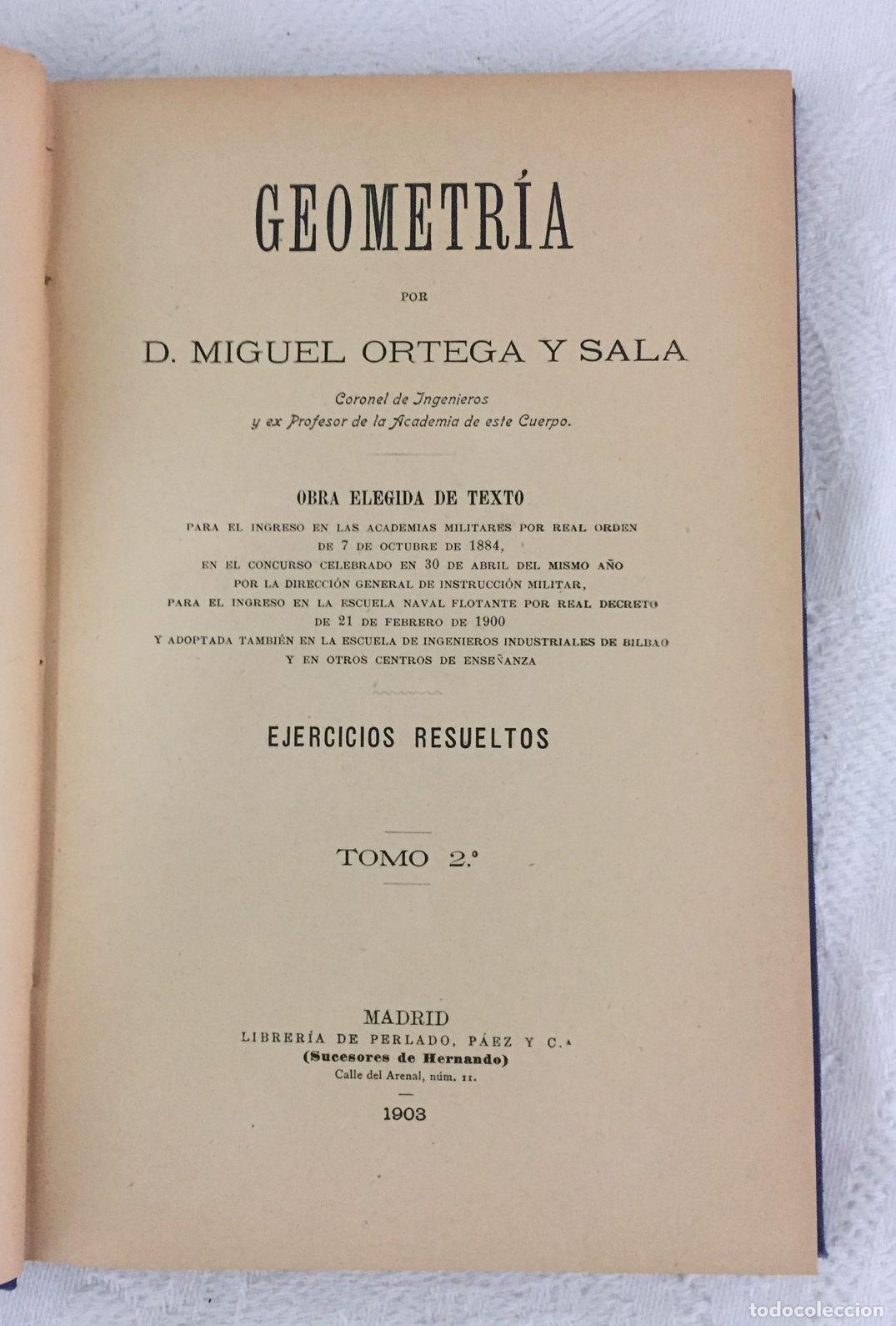 Libros: GEOMETR&Iacute;A. Tomo 2. Ejercicios resueltos - Foto 2