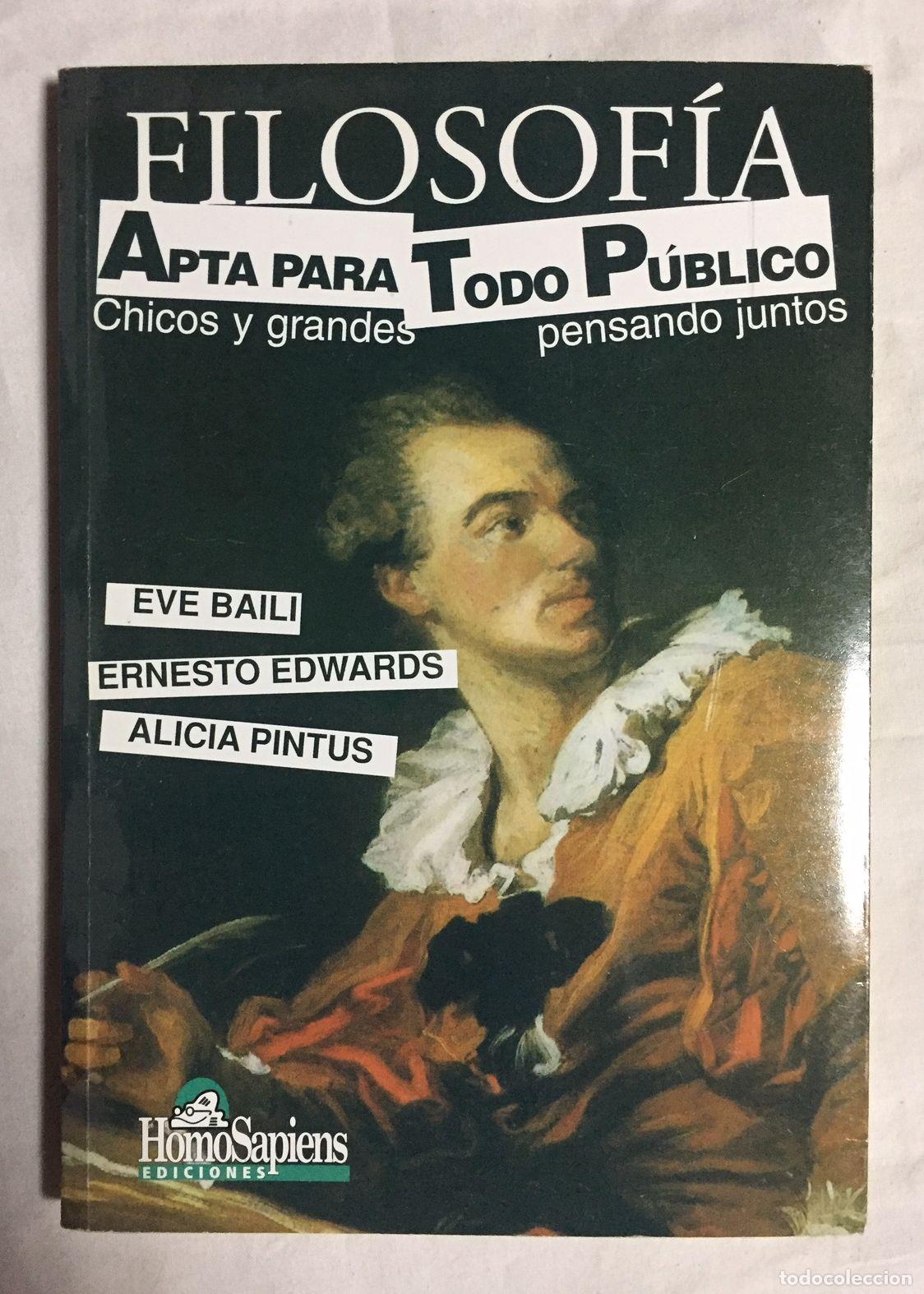 Libros: FILOSOFIA APTA PARA TODO PUBLICO - Foto 1