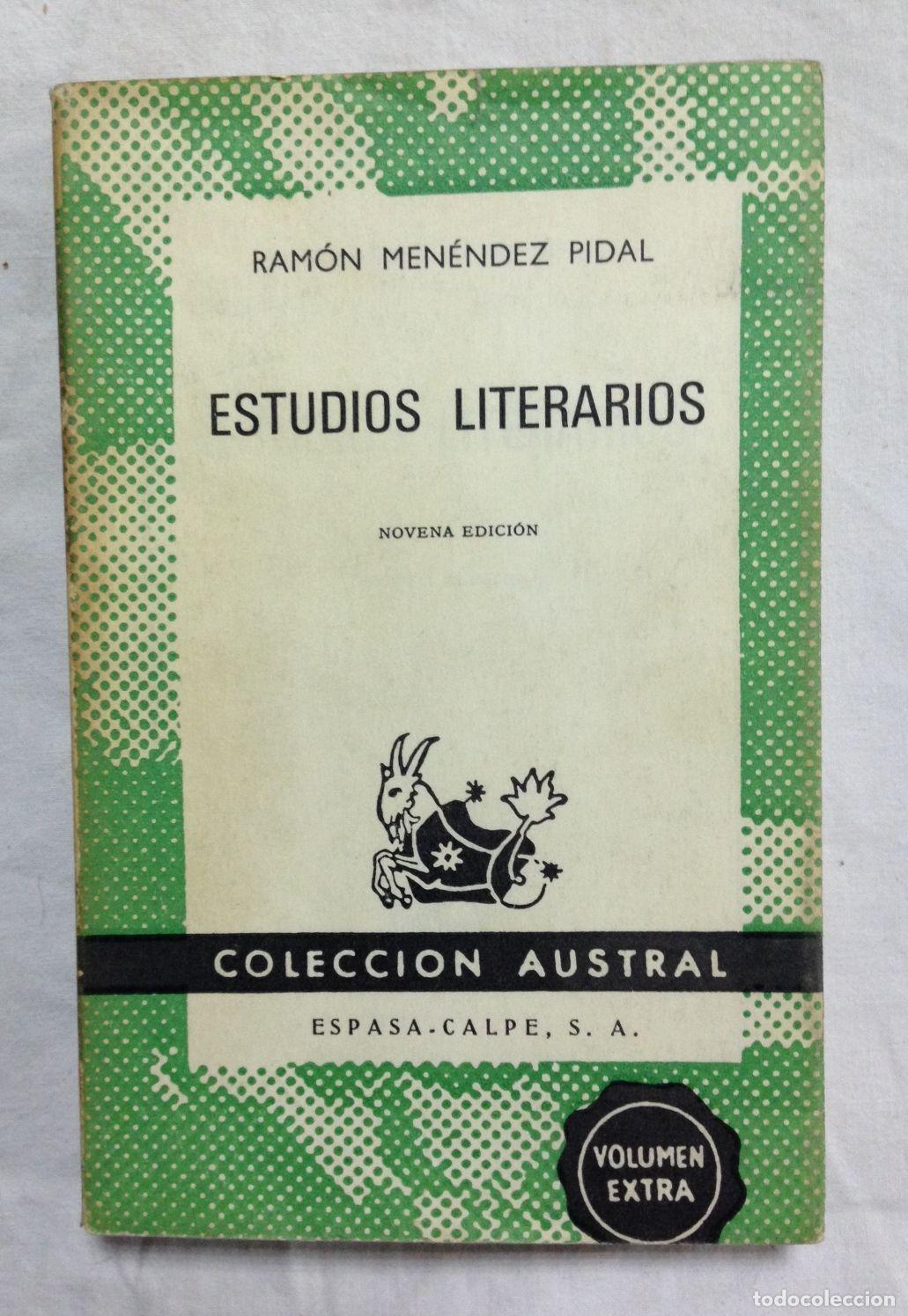 Libros: ESTUDIOS LITERARIOS - Foto 1