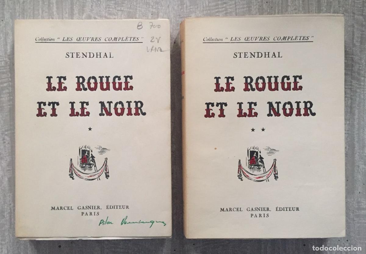 Libros: LE ROUGE ET LE NOIR. 2 Tomos (completo) - Foto 1