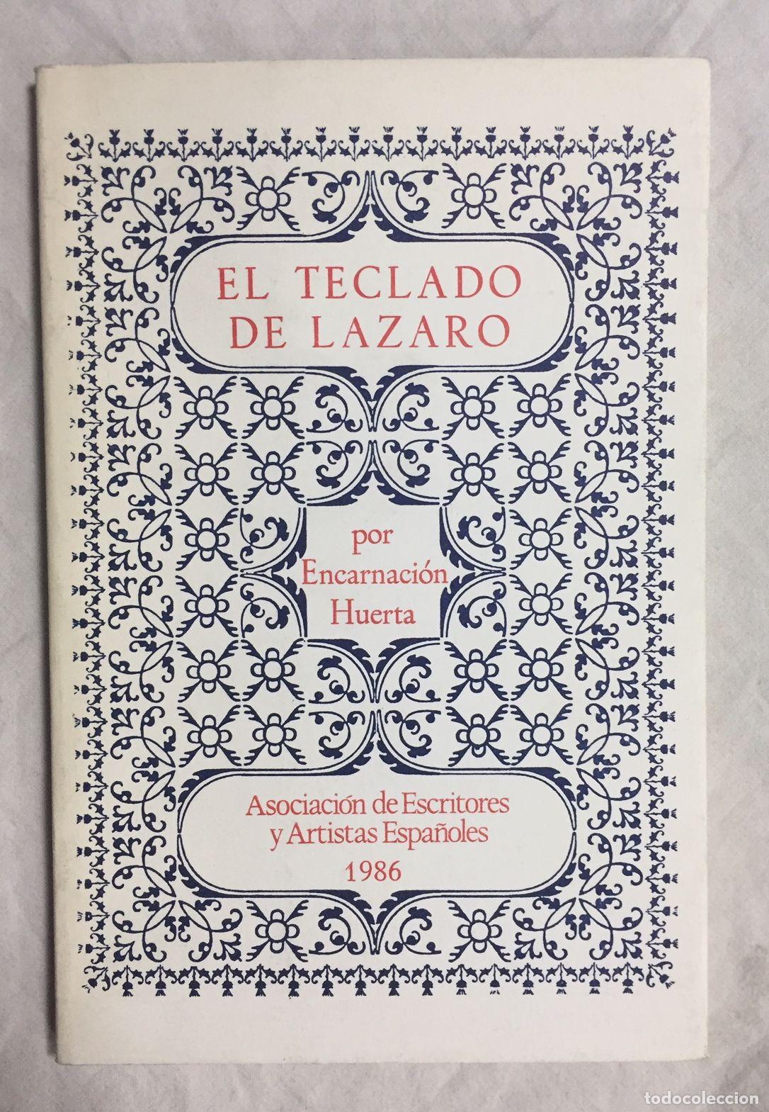 Libros: EL TECLADO DE L&Aacute;ZARO - Foto 1
