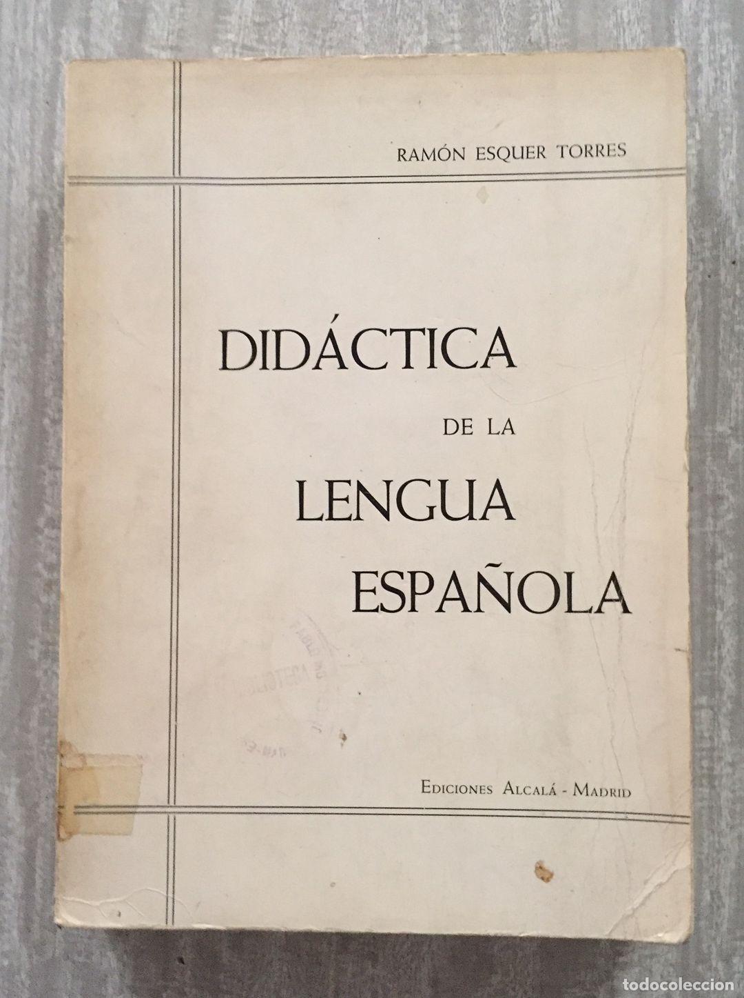 Libros: DIDACTICA DE LA LENGUA ESPA&Ntilde;OLA - Foto 1