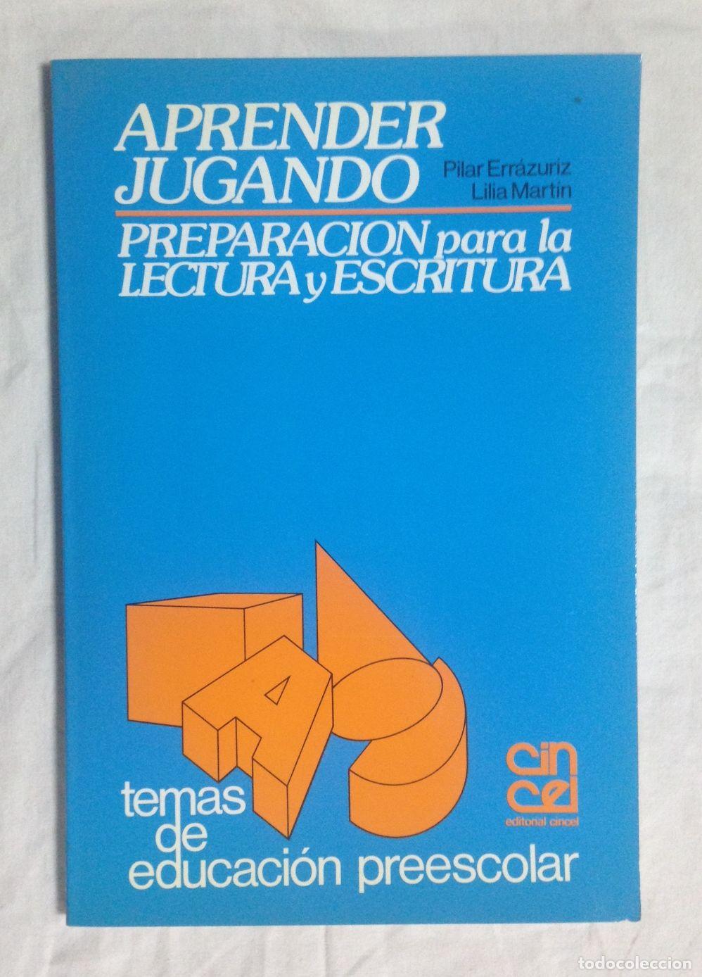 Libros: APRENDER JUGANDO. Preparaci&oacute;n para la lectura y escritura - Foto 1