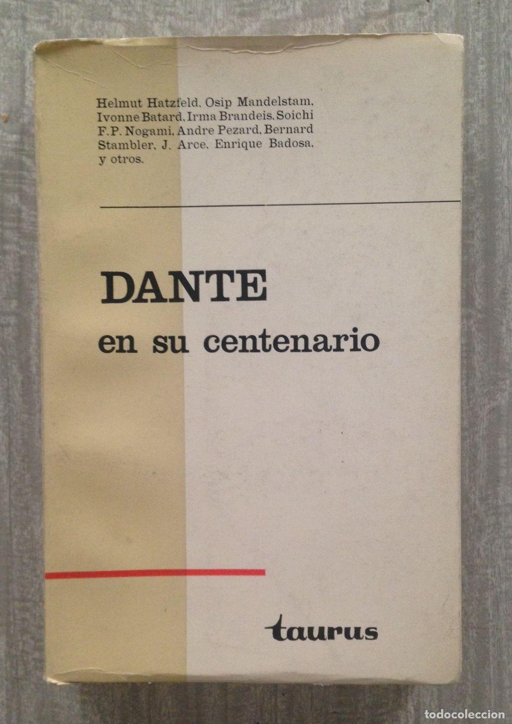 Libros: DANTE EN SU CENTENARIO - Foto 1
