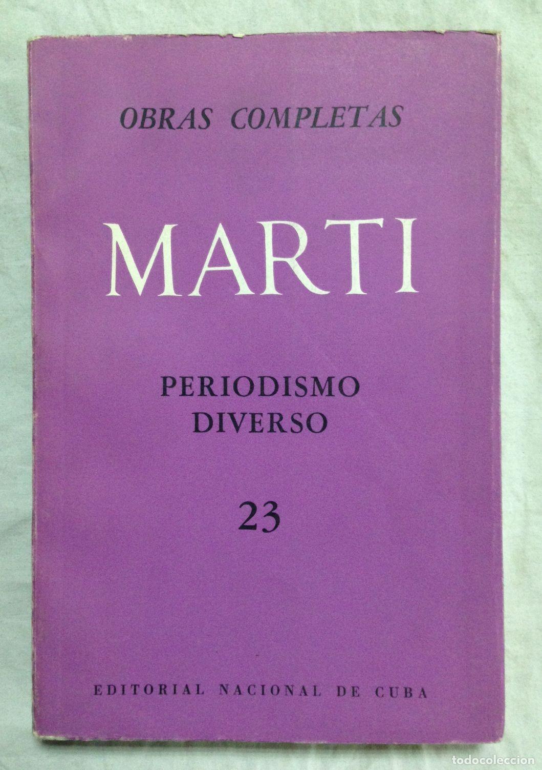 Libros: OBRAS COMPLETAS, N&ordm; 23. Periodismo diverso - Foto 1