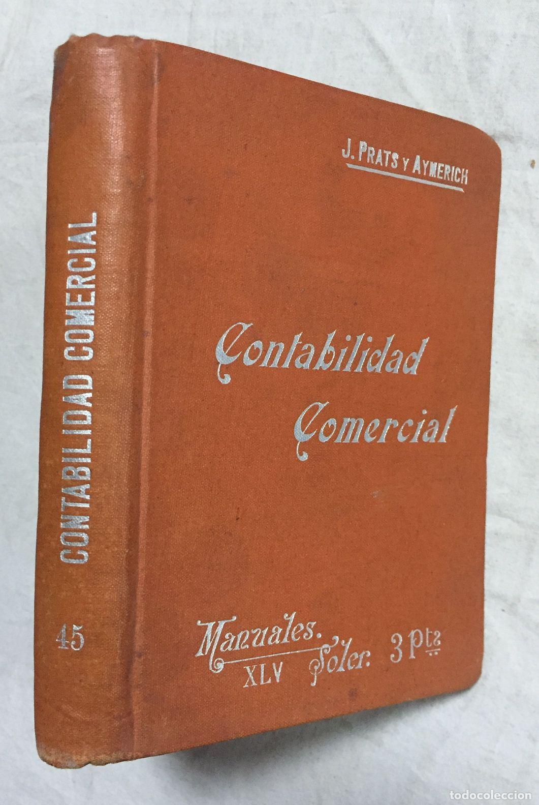 Libros: CONTABILIDAD COMERCIAL. Manuales Soler n&ordm; 45 - Foto 1