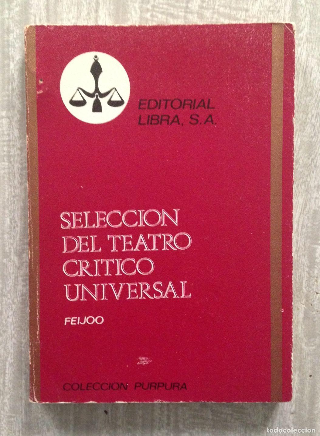 Libros: SELECCI&Oacute;N DEL TEATRO CR&Iacute;TICO UNIVERSAL - Foto 1