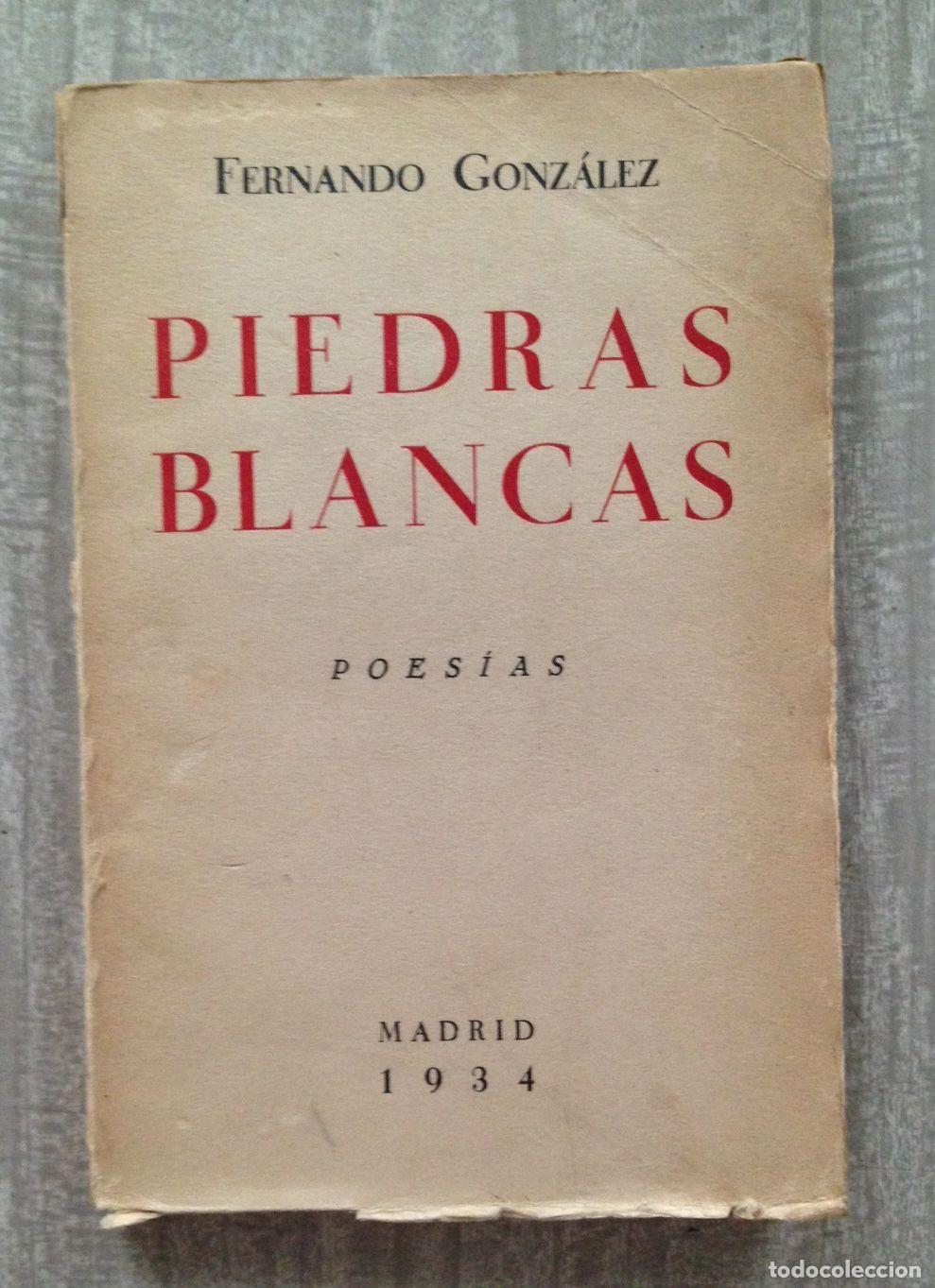 Libros: PIEDRAS BLANCAS. Poes&iacute;as - Foto 1