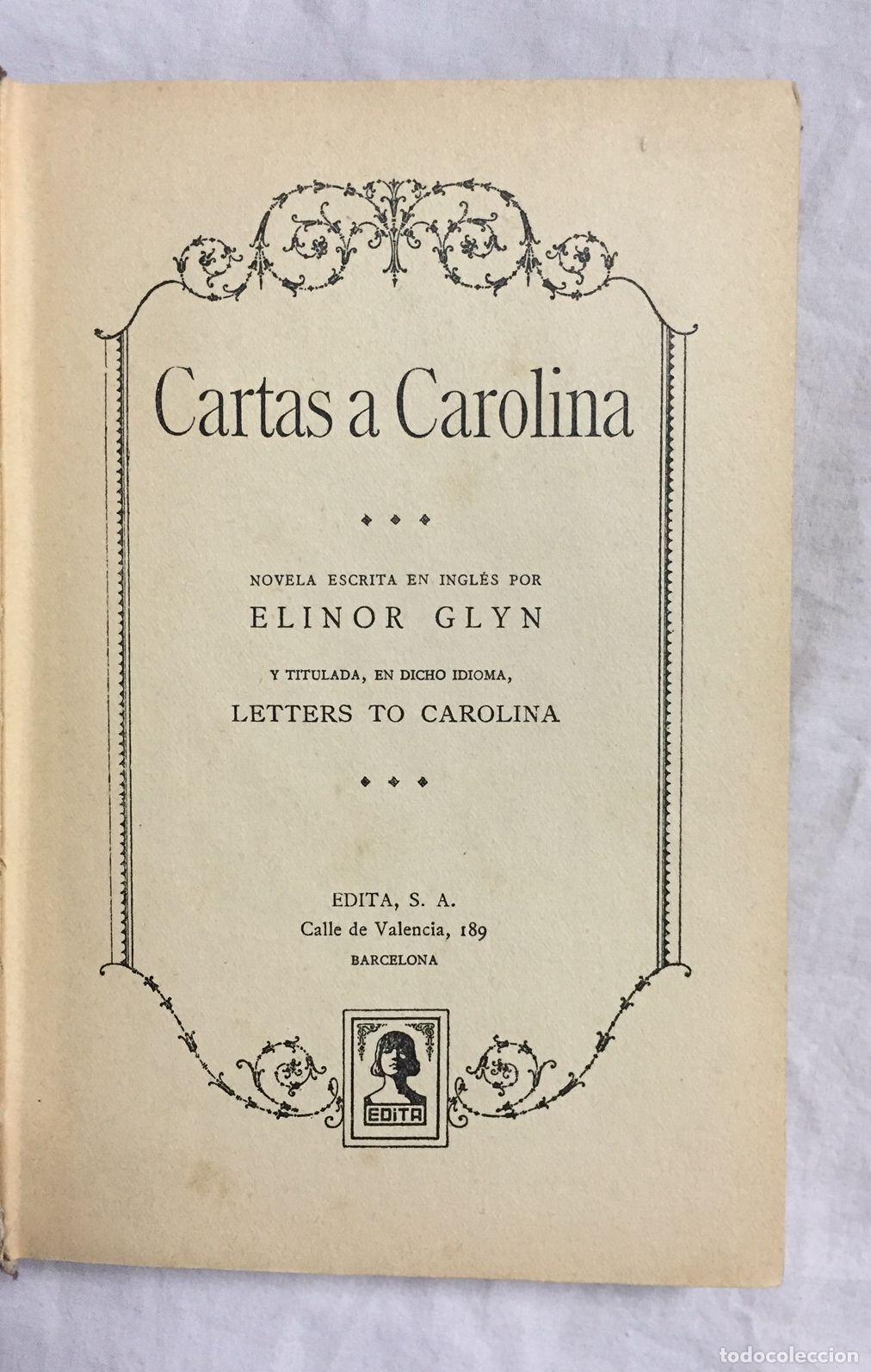 Libros: CARTAS A CAROLINA - Foto 2