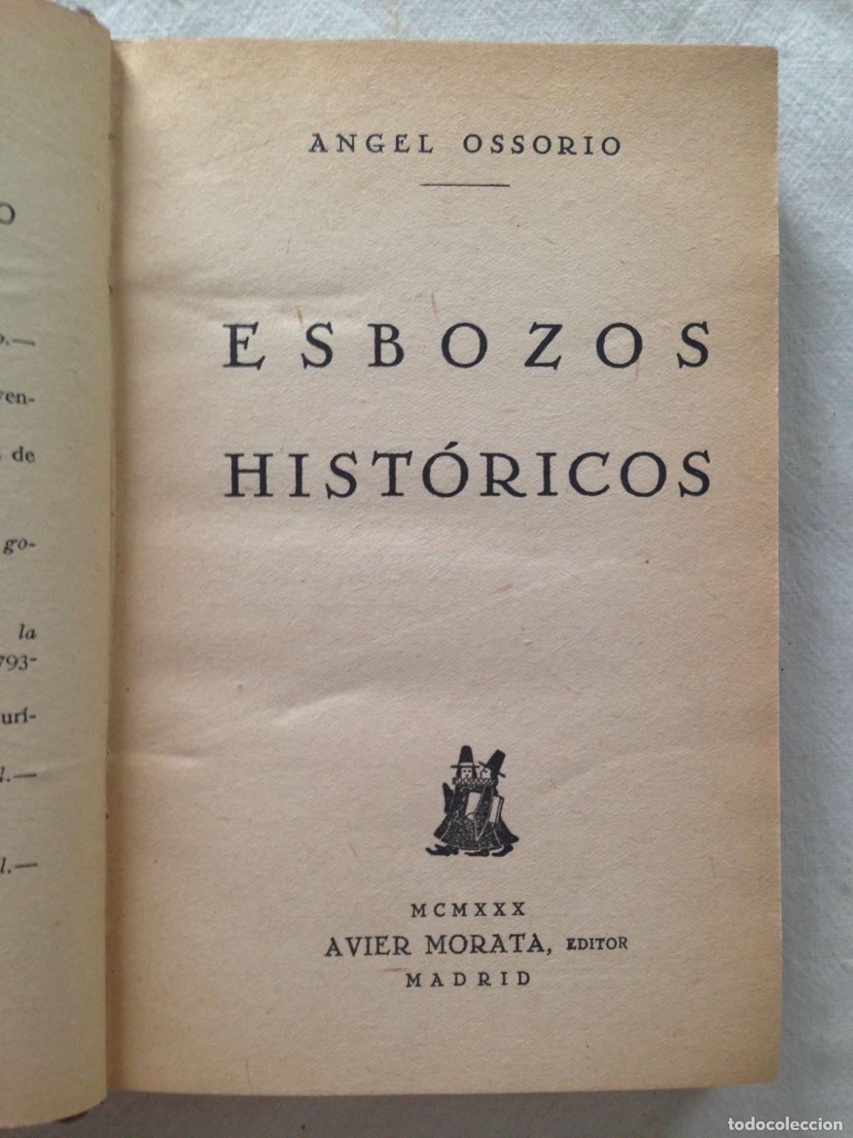 Libros: ESBOZOS HIST&Oacute;RICOS - Foto 2