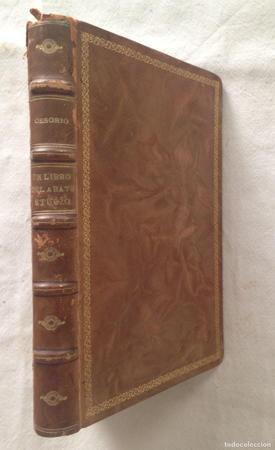 Libros: UN LIBRO DEL ABATE STURZO - Foto 1