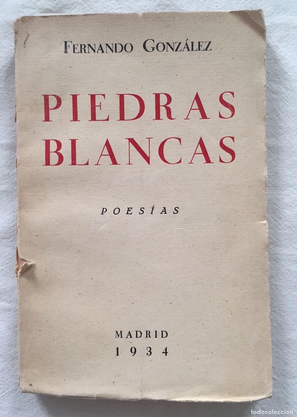 Libros: PIEDRAS BLANCAS. Poes&iacute;as - Foto 1