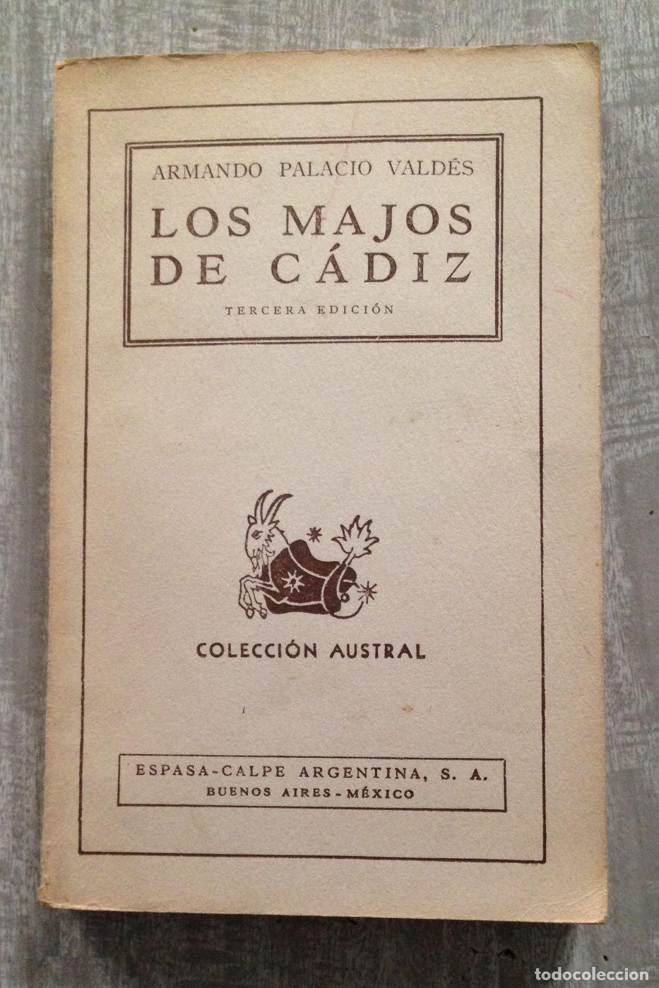 Libros: LOS MAJOS DE CADIZ. Col. Austral n&ordm; 155 - Foto 1