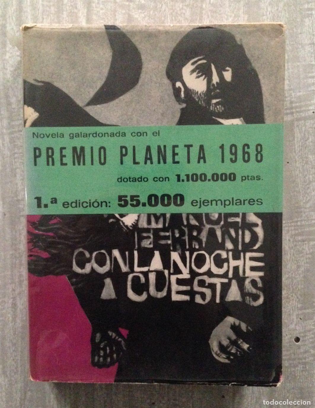 Libros: CON LA NOCHE A CUESTAS - Foto 1