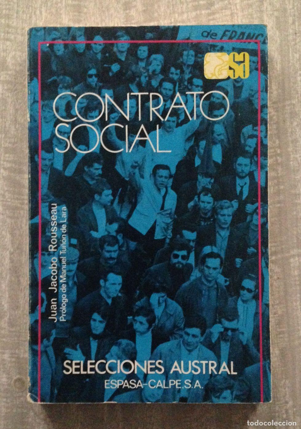 Libros: CONTRATO SOCIAL - Foto 1