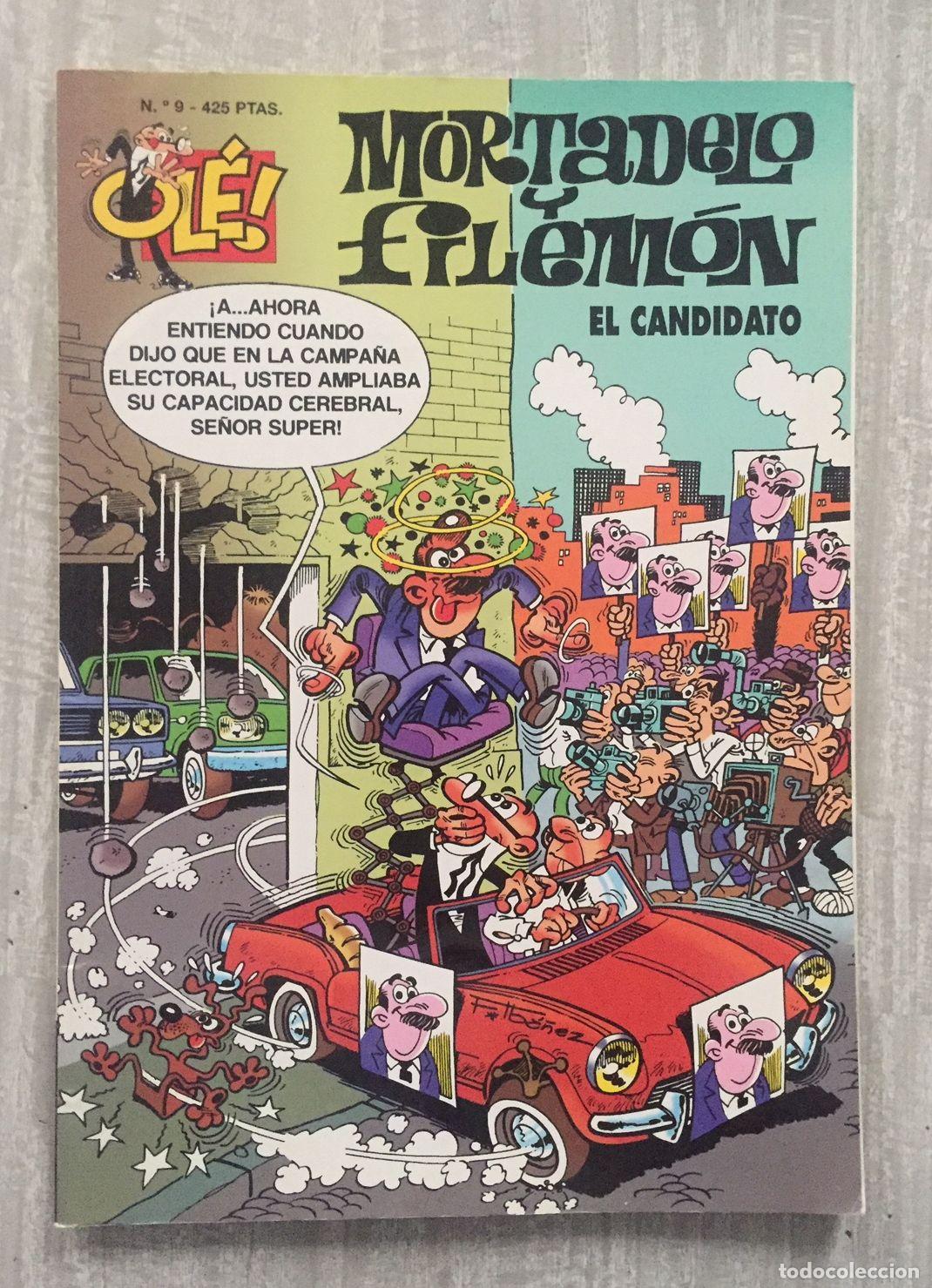 Libros: MORTADELO Y FILEM&Oacute;N. El candidato - Foto 1