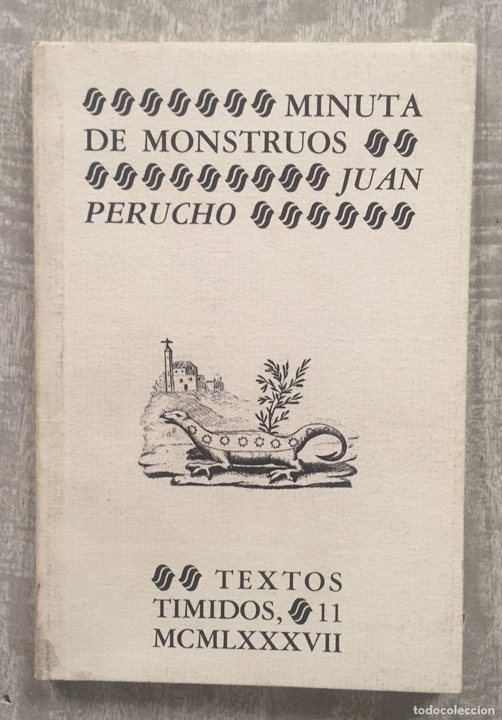 Libros: MINUTA DE MONSTRUOS - Foto 1
