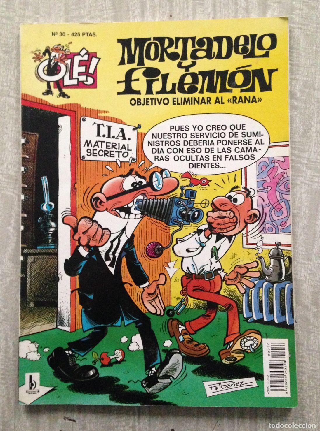 Libros: MORTADELO Y FILEM&Oacute;N. Objetivo eliminar al rana - Foto 1