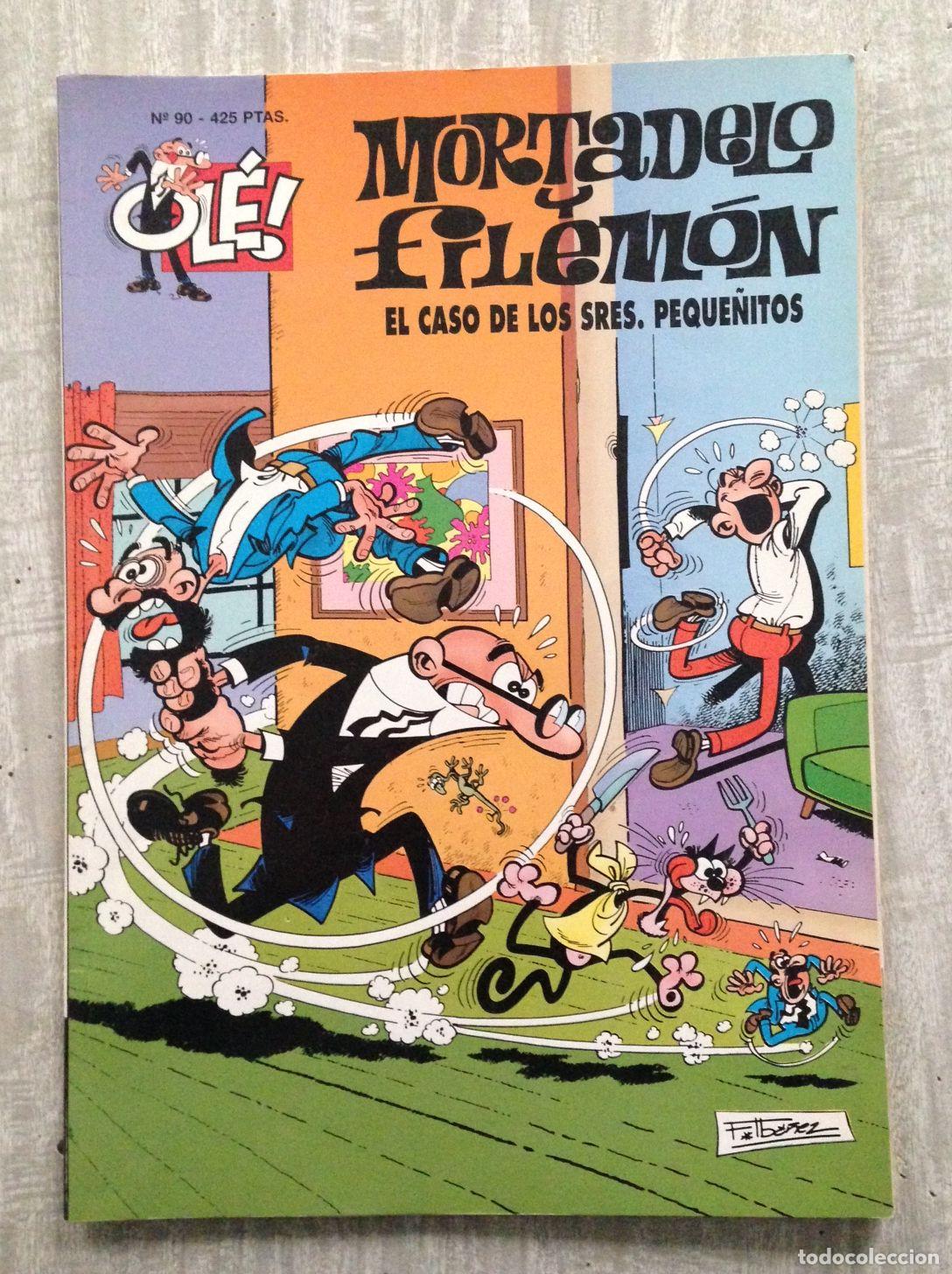 Libros: MORTADELO Y FILEM&Oacute;N. El caso de los Sres. peque&ntilde;itos - Foto 1