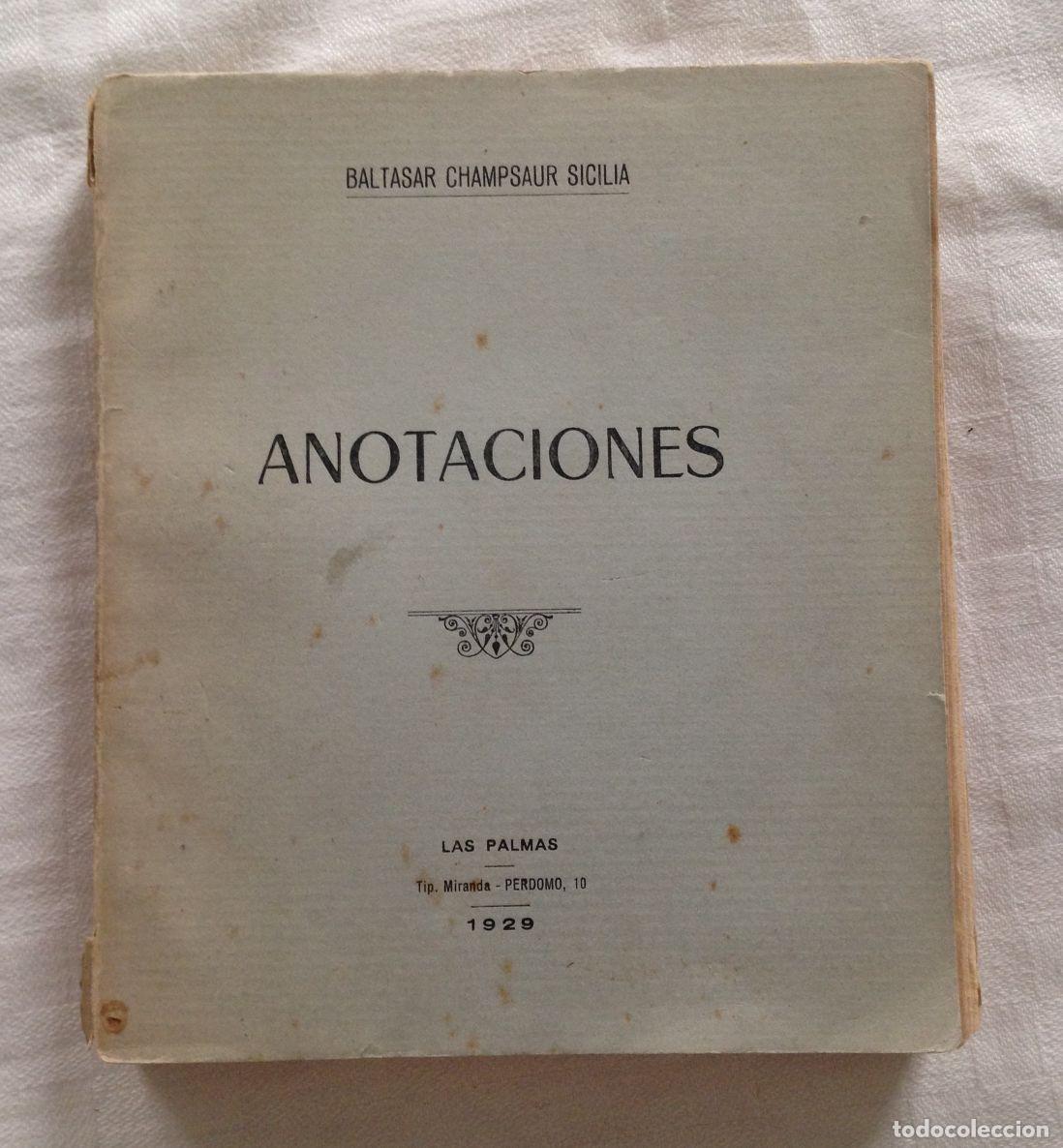 Libros: ANOTACIONES - Foto 1