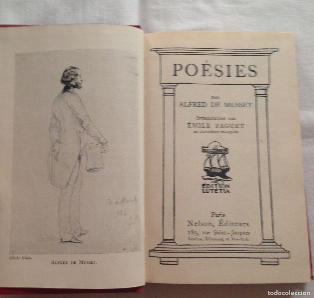 Libros: PO&Eacute;SIES. Introduction par &Eacute;mile Faguet - Foto 2