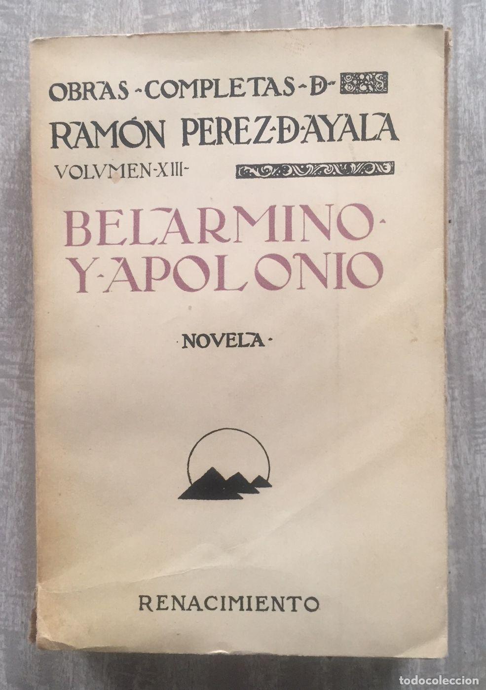 Libros: BELARMINO Y APOLONIO - Foto 1
