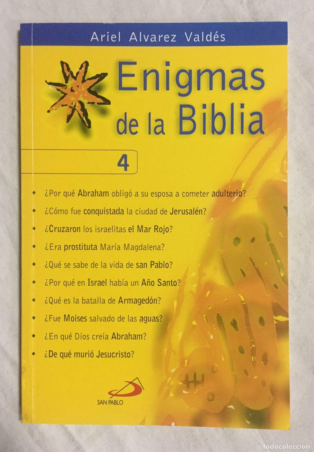 Libros: ENIGMAS DE LA BIBLIA 4 - Foto 1