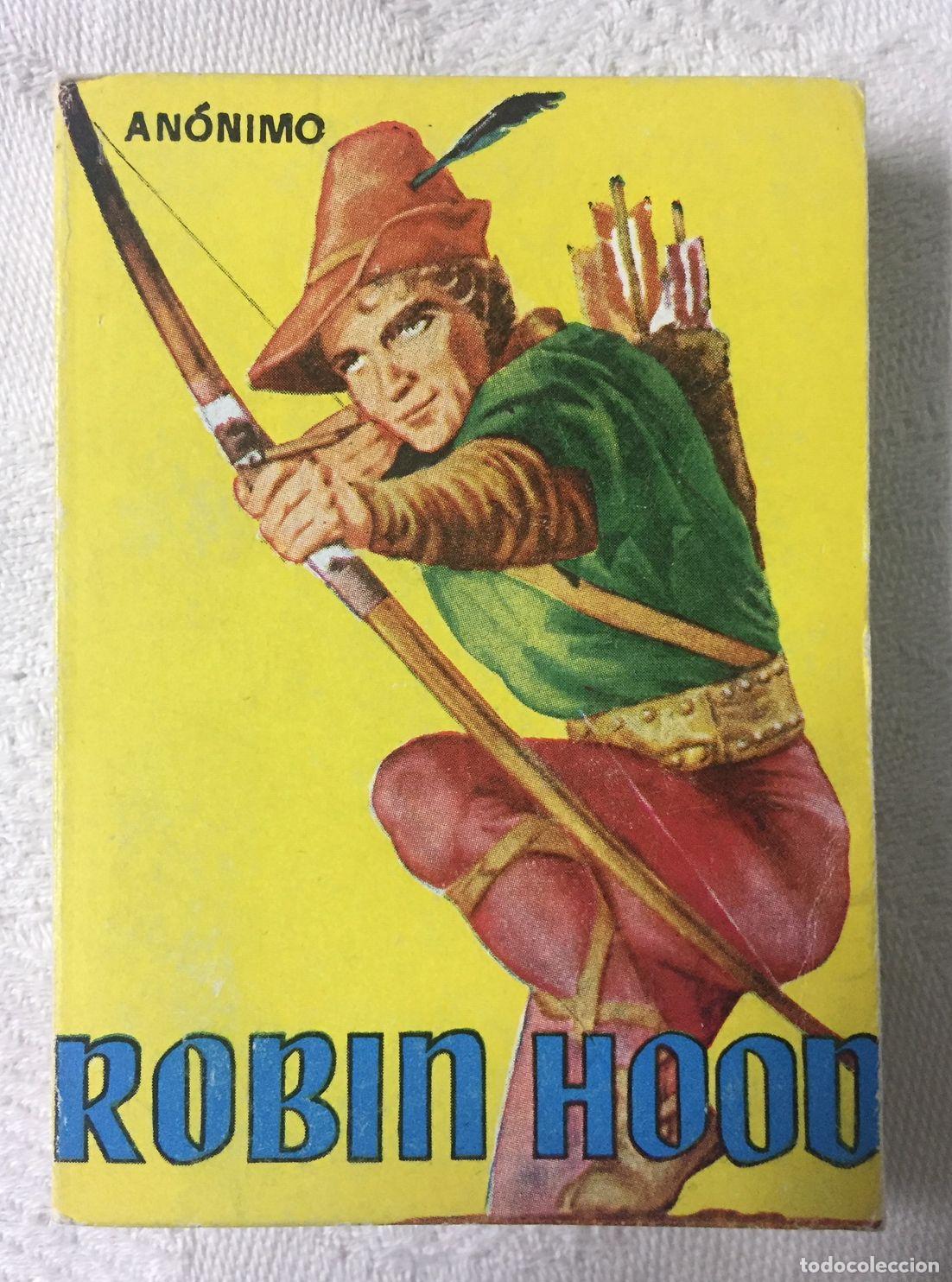Libros: ROBIN HOOD. Versi&oacute;n de J. Sirvent. Portada de Coll - Foto 1