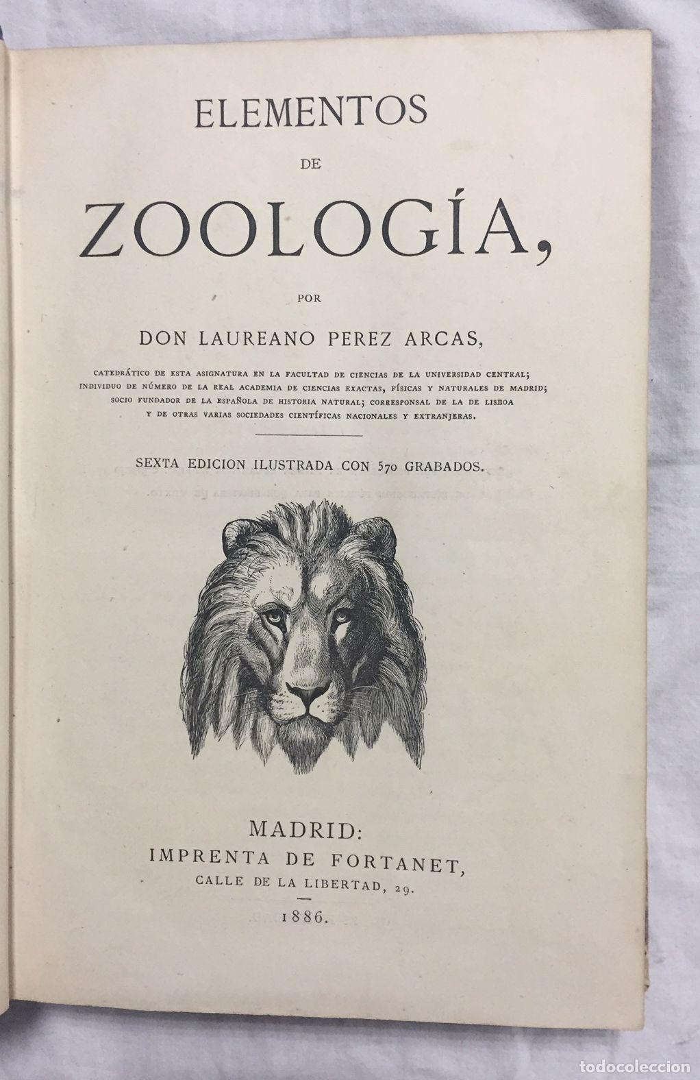Libros: ELEMENTOS DE ZOOLOGIA - Foto 2