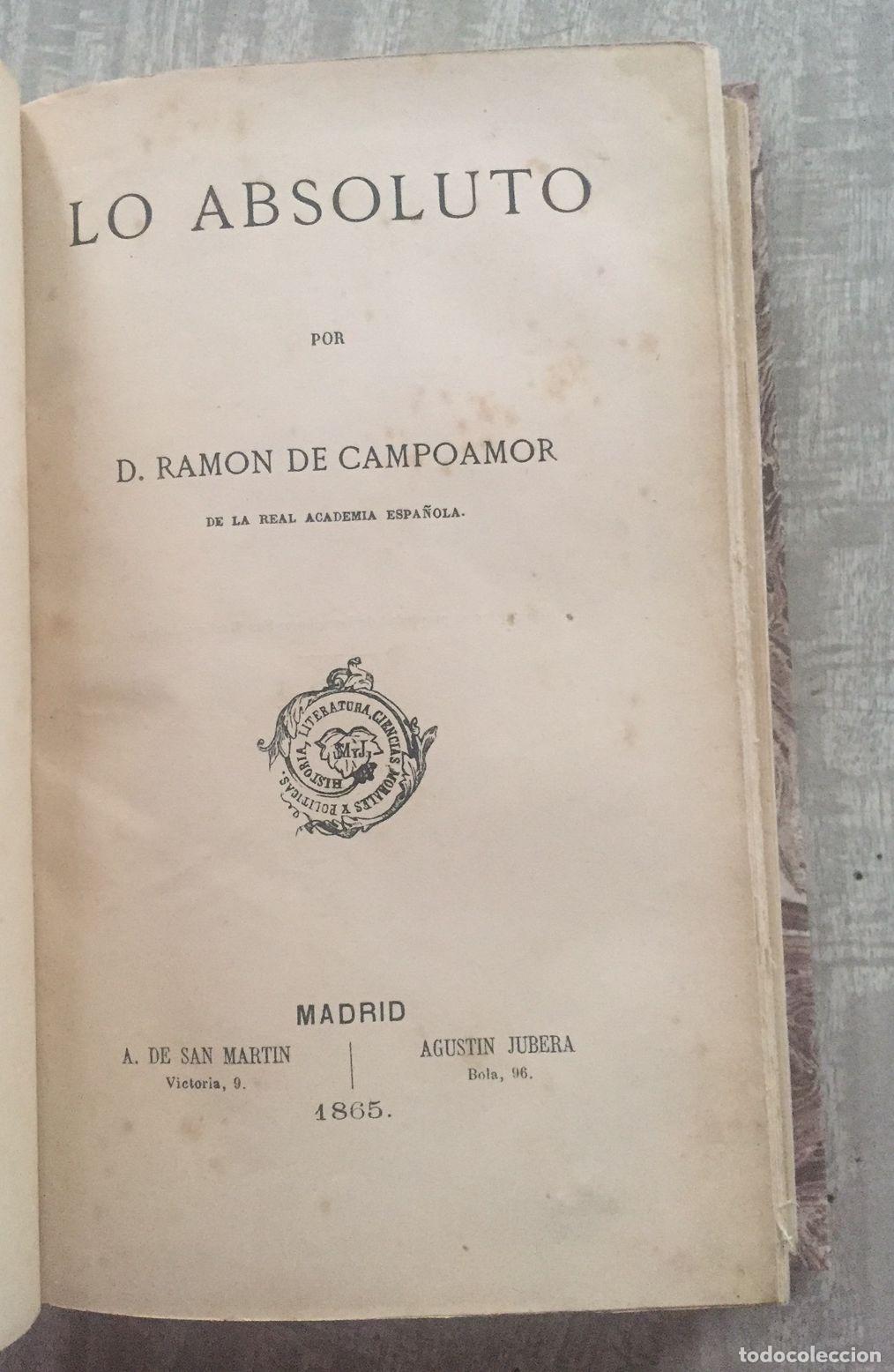 Libros: LO ABSOLUTO - Foto 2