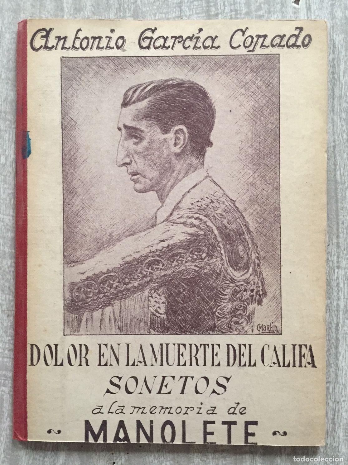 Libros: DOLOR EN LA MUERTE DEL CALIFA. Sonetos a la memoria de Manuel Rodr&iacute;guez - Foto 1